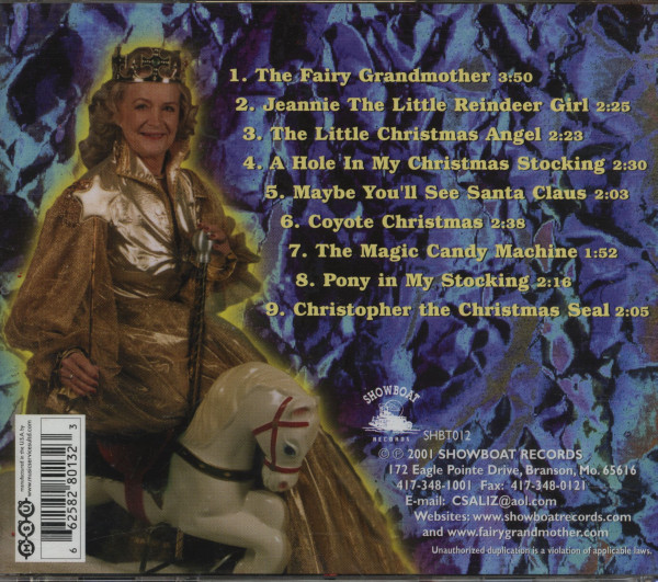 The Fairy Grandmother Sings Her Favorite Children's Christmas Songs (CD)