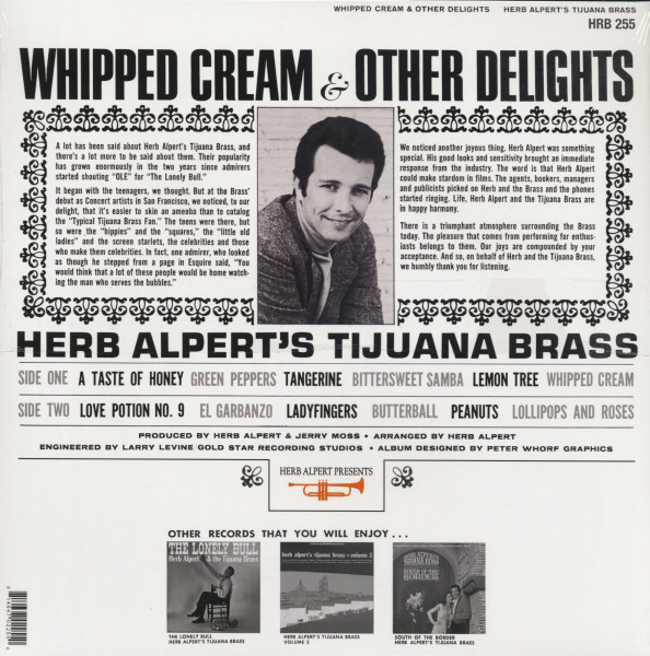 Whipped Cream & Other Delights (LP, Picture Disc)