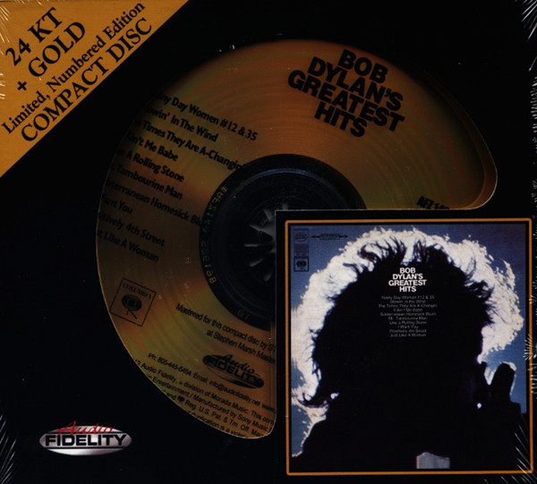 Bob Dylan's Greatest Hits (24k+Gold CD) Bob Dylan's Greatest Hits (24k+Gold CD)
