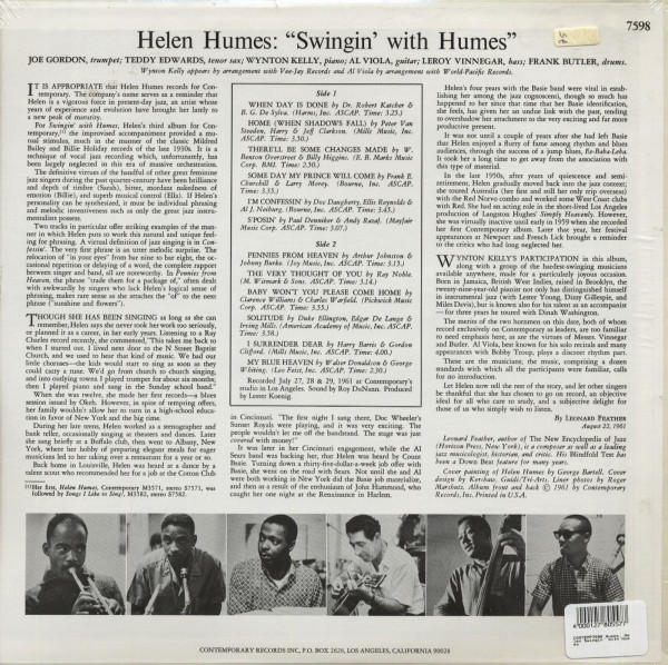 Swingin' With Humes