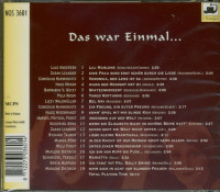 Vorschau: Das war einmal... Vorschau: Das war einmal...
