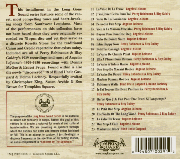 Let Me Play This For You - Rare Cajun Recordings (CD)