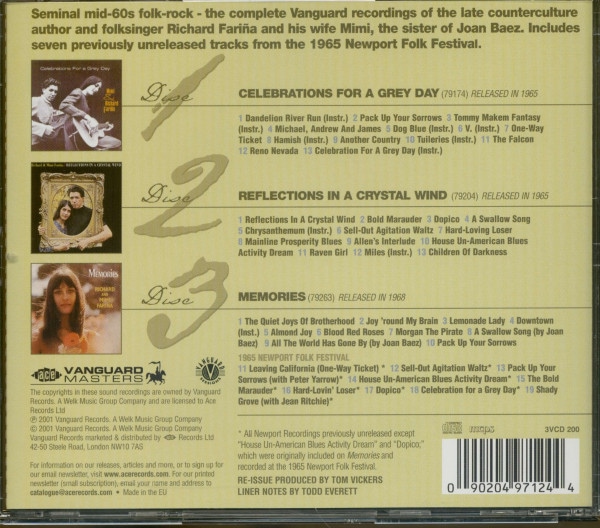 The Complete Vanguard Recordings (3-CD)
