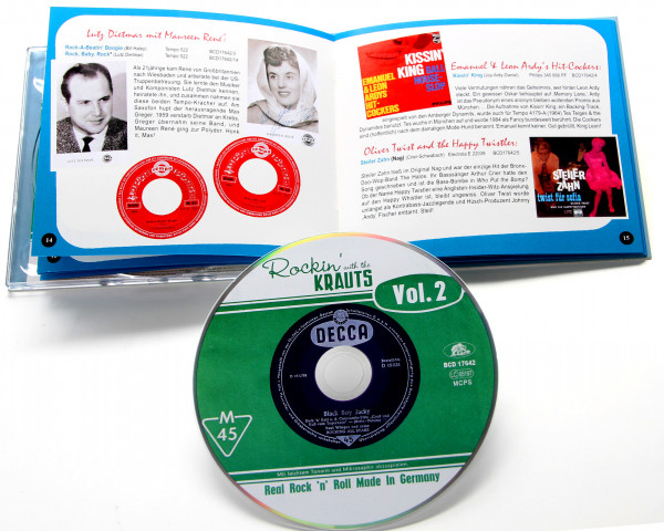 6. Bild von Various Artists: Rockin' With The Krauts - Real Rock 'n' Roll Made In Germany (CD), Vol. 2