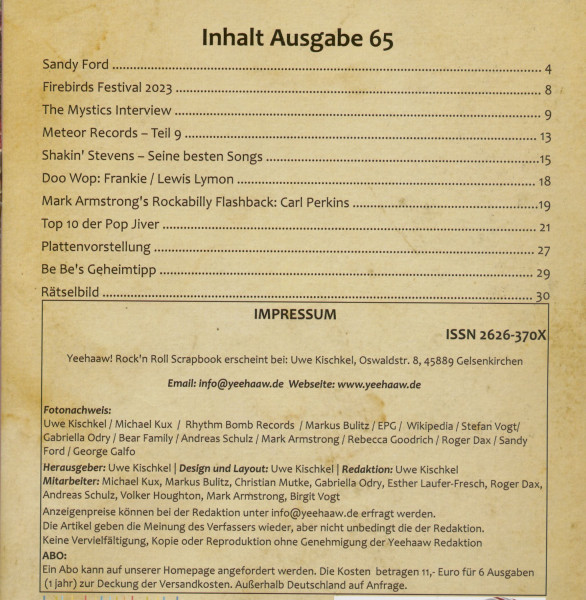 Rock & Roll Magazin # 65