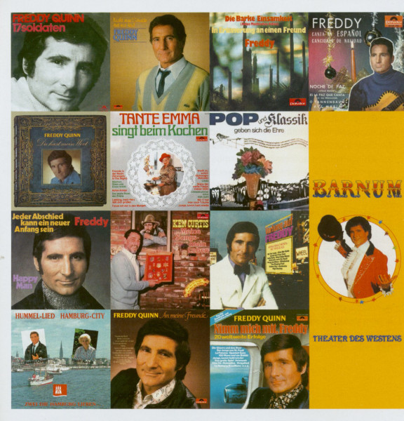 5. Bild von Freddy Quinn: Alle Abenteuer dieser Erde - Die Jubiläums Edition (2-CD, 1-DVD)
