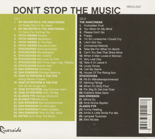 Don't Stop The Music - Pop From The Aland Islands 1965-71 (2-CD)