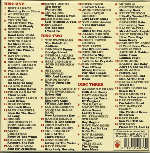 Les Cousins - The Soundtrack Of Soho’s Legendary Folk & Blues Club (3-CD Box)