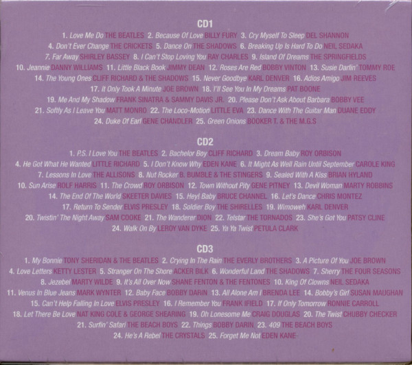 3. Bild von Various: Lemon Popsicles And Strawberry Milkshakes - Love, Love Me Do (3-CD)