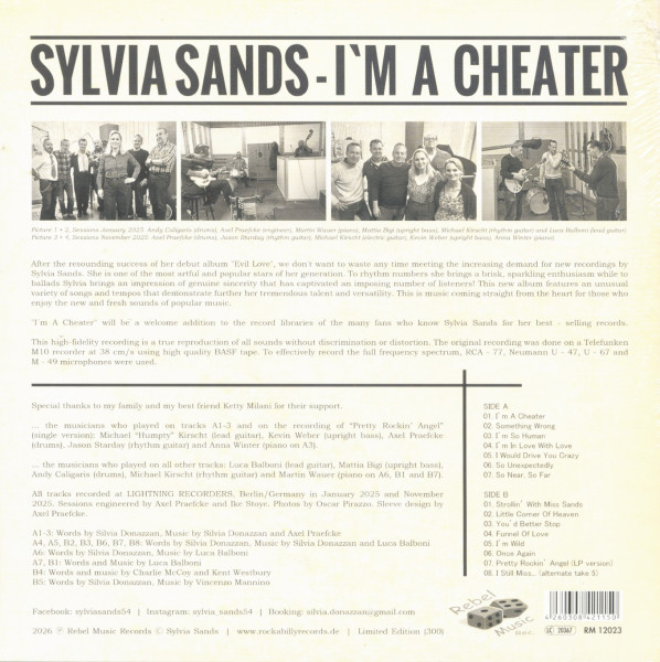 I'm A Cheater (LP & 7inch, 45rpm)