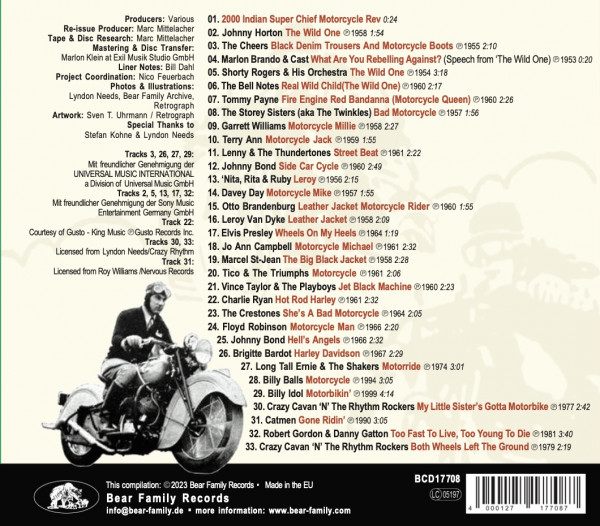 Road Hawg! - 33 Motorcycle Street Beats (CD)