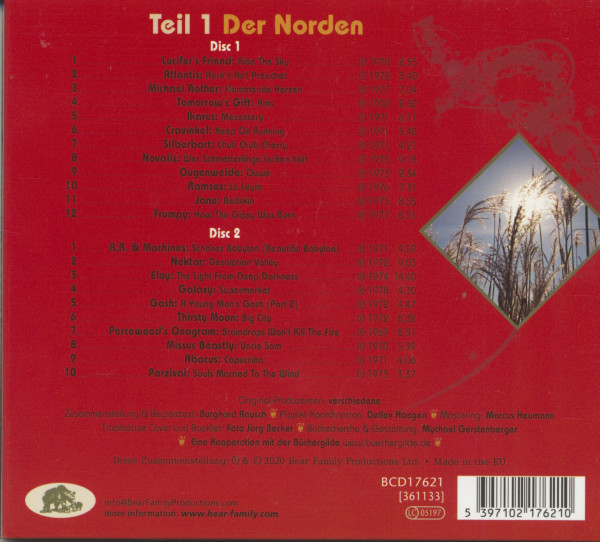 3. Bild von Various - Kraut!: Teil 1 - KRAUT! - Die innovativen Jahre des Krautrock 1968-1979 (2-CD)
