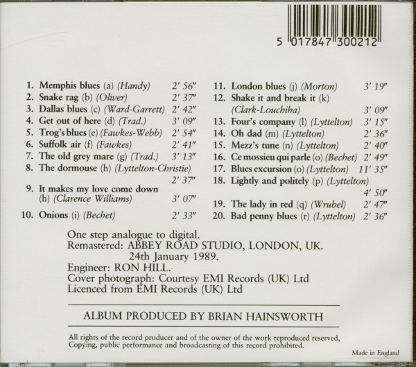 The Parlophone Years 1949-1956 (CD)