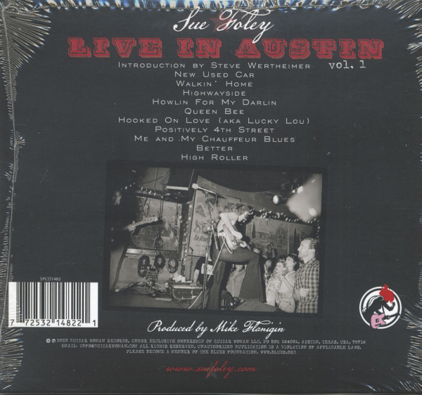 Live in Austin Vol.1 (CD)