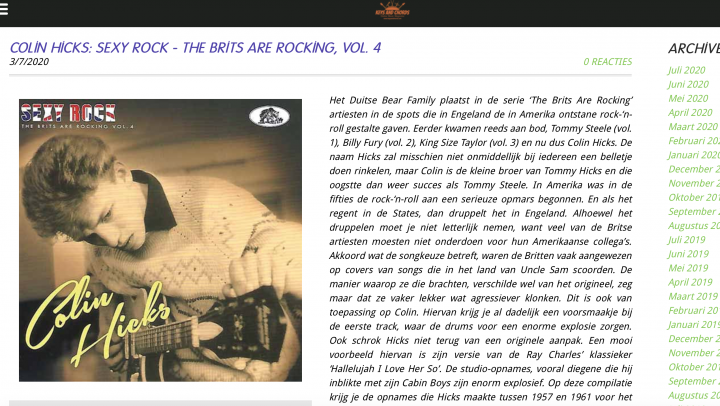 Presse-Archiv-Colin-Hicks-Sexy-Rock-The-Brits-Are-Rocking-Vol-4-keys-and-chords