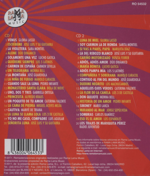 Los Números Uno Del Pop Espanol - 1959 (2-CD)