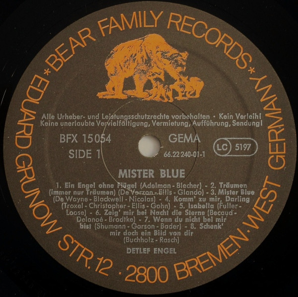 Mister Blue (LP)