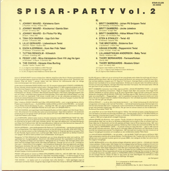 Spisar - Party Vol.2 (LP)