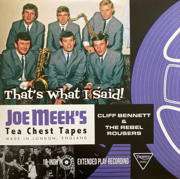 Joe Meek's Tea Chest Tapes - That's What I Said! (LP, 10inch) Joe Meek's Tea Chest Tapes - That's What I Said! (LP, 10inch)