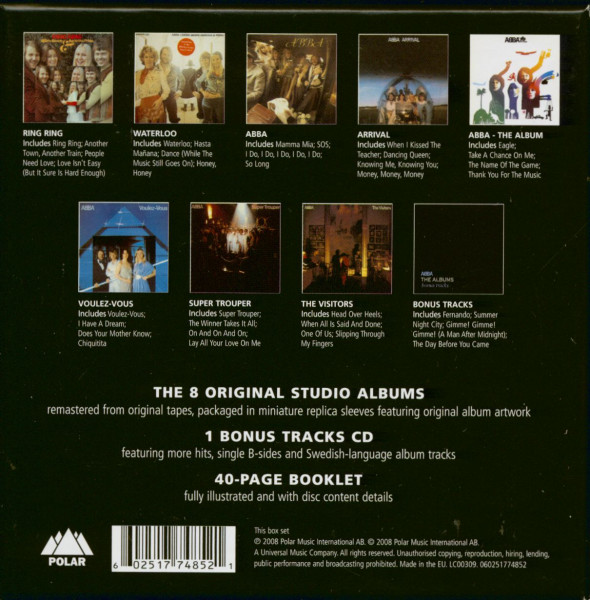 The Albums...plus (9-CD Cube Box)
