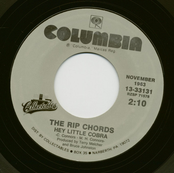 Three Window Coupe - Hey Little Cobra (7inch, 45rpm)