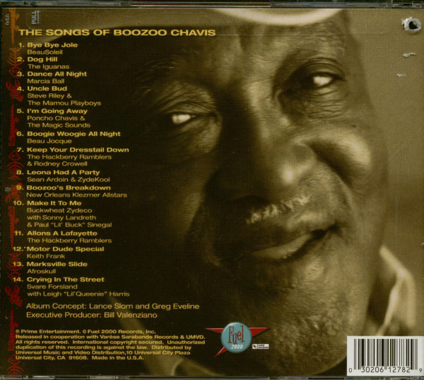Boozo Hoodoo! - The Songs Of Boozoo Chavis (CD)