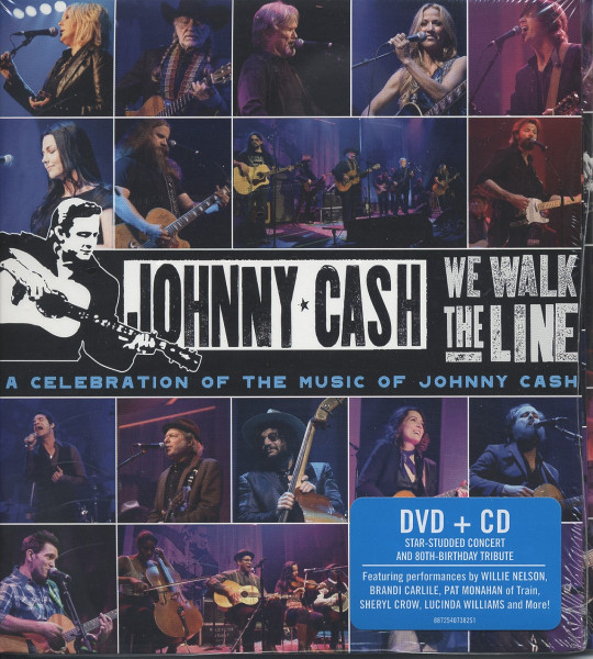 We Walk The Line: 80th Birthday Celeb.(CD&DVD