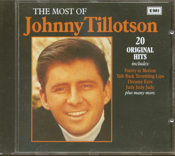 The Most Of Johnny Tillotson (CD) The Most Of Johnny Tillotson (CD)