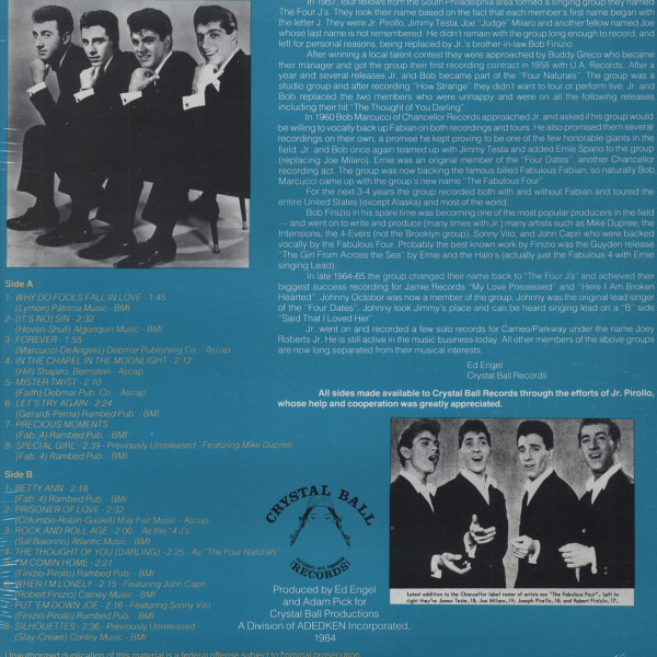 Fabulous Hits (LP)