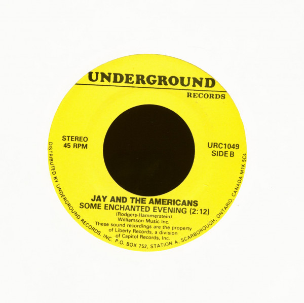 Only In America - Some Enchanted Evening (7inch, 45rpm)