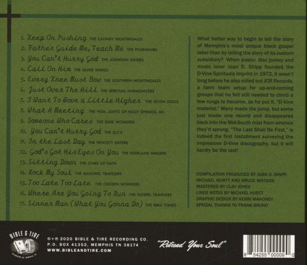 The Last Shall Be First - The JRC Records Story Vol.1 (CD)