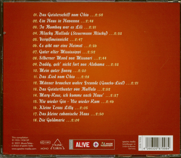 Das Geisterschiff vom Ohio - Schlager Raritäten (CD)