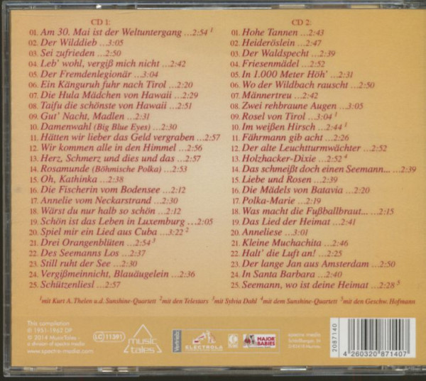 3. Bild von Golgowsky Quartett: Am 30. Mai ist der Weltntergang - 50 große Erfolge (2-CD)