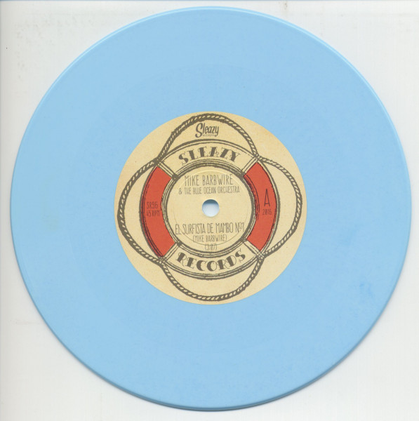 El Surfista De Mambo No 1 - Mono Island (7inch, colored Vinyl, 45rpm, SC, PS)