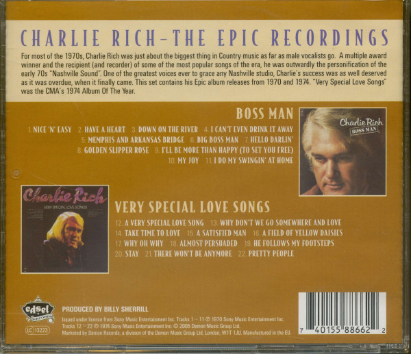 Boss Man & Very Special Love Songs