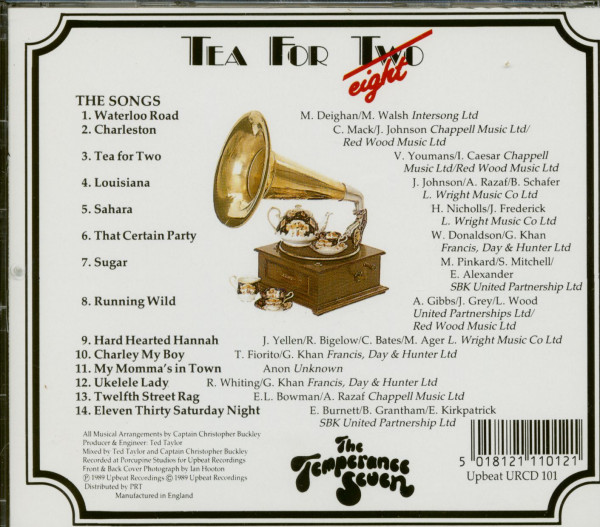 Tea For Eight (CD)