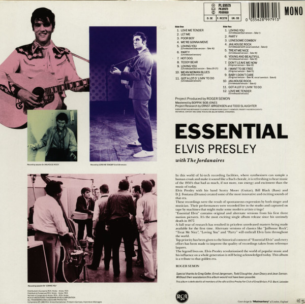 Essential Elvis Vol.1 (LP) B-Ware