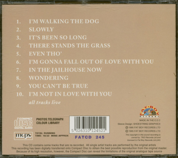 The Wondering Boy - Live (CD)