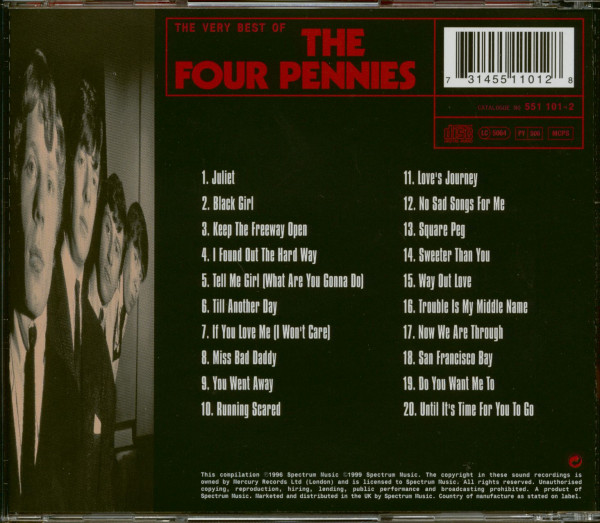 The World Of The Four Pennies (CD)