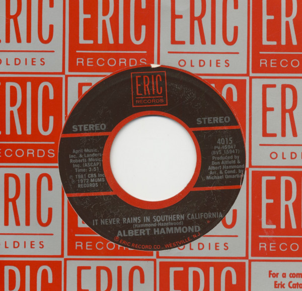 Sugar, Sugar - It Never Rains In Southern California (7inch, 45rpm)