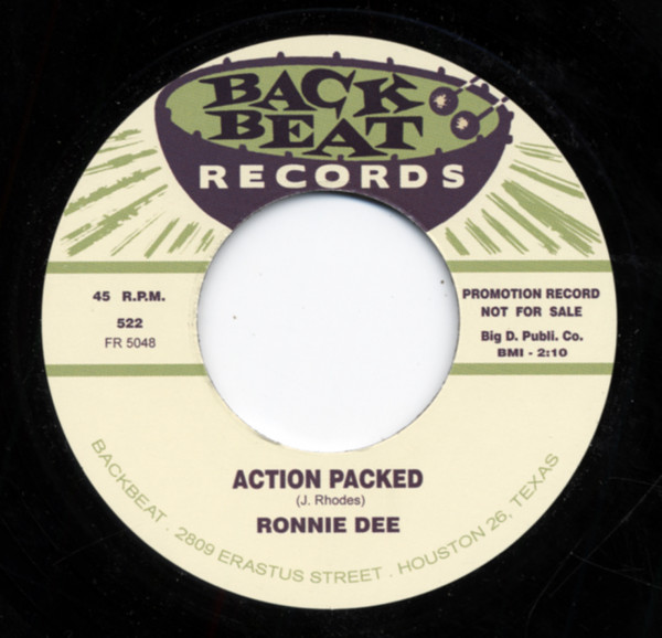 Action Packed b-w I Make The Love 7inch, 45rpm