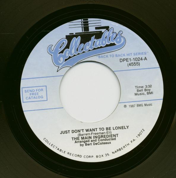 Just Don't Want To Be Lonely - You've Been My Inspiration (7inch, 45rpm) Just Don't Want To Be Lonely - You've Been My Inspiration (7inch, 45rpm)