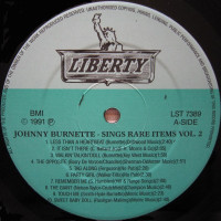 Vorschau: Johnny Burnette Sings Rare Items Vol.2 (LP) Vorschau: Johnny Burnette Sings Rare Items Vol.2 (LP)