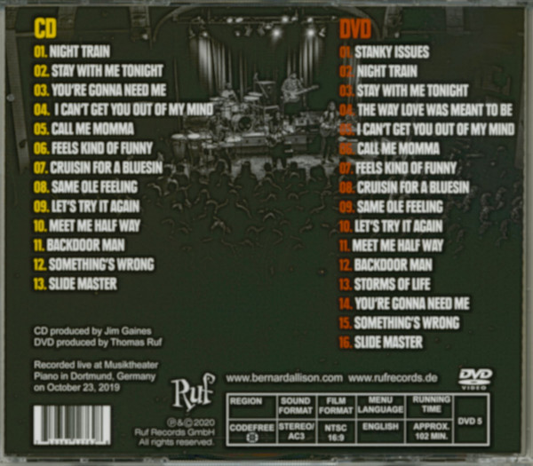 Songs From The Road (CD&DVD)