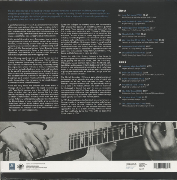 The Rough Guide To Big Bill Broonzy - The Early Years (LP)