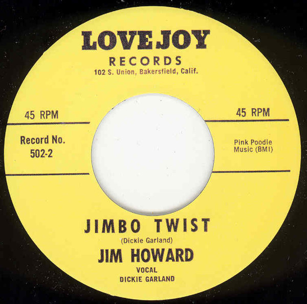 Down At Old Jimbo's - Jimbo Twist 7inch, 45rpm
