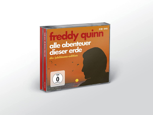 6. Bild von Freddy Quinn: Alle Abenteuer dieser Erde - Die Jubiläums Edition (2-CD, 1-DVD)