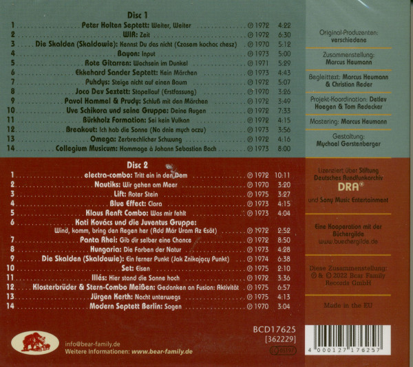 3. Bild von Various - Kraut!: OST-KRAUT! - Progressives aus den DDR-Archiven 1970-1975 - Teil 1- (2-CD)
