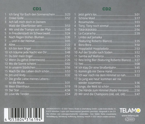 3. Bild von Tony Marshall: Das Beste (2-CD)