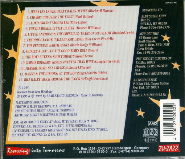 Rock'n'Roll Stars On Stage (CD)